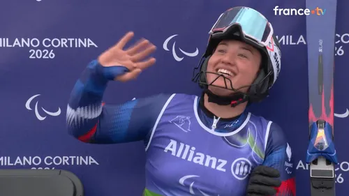 Jeux paralympiques d'hiver 2026 : 3ème médaille pour Aurélie...
