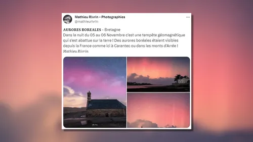 Florilège des aurores boréales observées dans nos régions