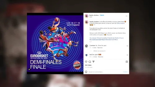Les Barjots Dunkers dans le carré final de l’Euro de Basket