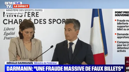Stade de France : Gérald Darmanin et Amélie Oudéa-Castera vont être...