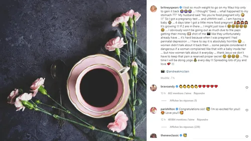 Britney Spears annonce être enceinte