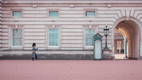 Harry et Meghan rendent visite à la reine Elizabeth II lors d'une...