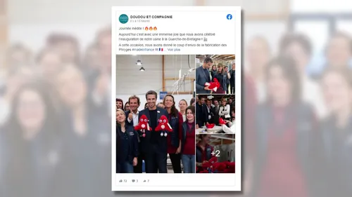 Mascottes des JO-2024 : Doudou et Compagnie s'engage à produire...