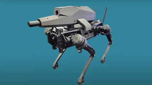 "Spur" : le premier chien-robot armé 