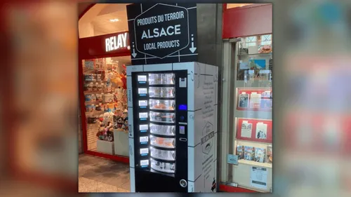 Strasbourg : un distributeur de choucroute à la gare 