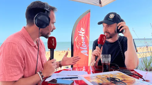 Christophe Willem en direct sur Alouette depuis La Tranche-sur-Mer...