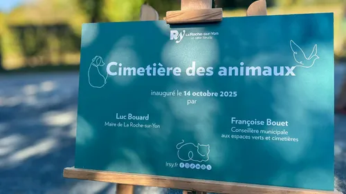 Vendée : le tout premier cimetière pour animaux ouvre ses portes