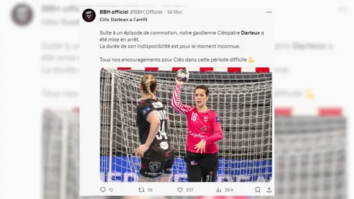 Handball - Cléopatre Darleux : "Est-ce que je vais reprendre ?"