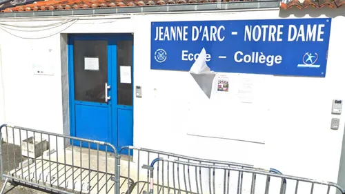 Saintes : un pan de mur s’effondre dans un collège
