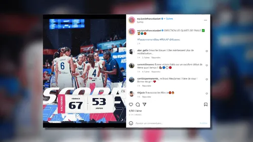 Basket féminin : la victoire des Bleues face au Japon à la Coupe du...