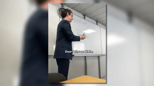 "Chère princesse..." : en cours d'anglais, des élèves français...