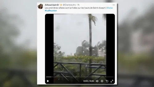 Cyclone Belal : l'île de La Réunion entièrement confinée
