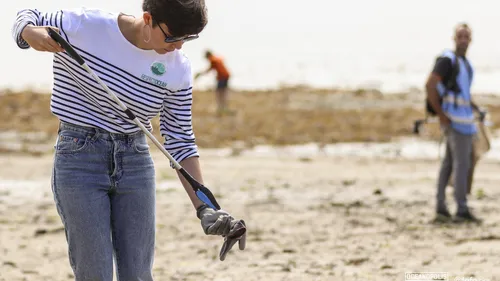 Défi plastique d'Océanopolis : ramasser 200 kg de déchets
