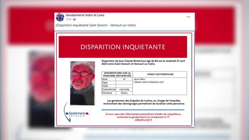 Un octogénaire recherché par la gendarmerie de Loches
