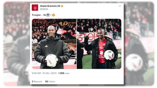Football - Stade Brestois : l'incroyable quadruplé de Doumbia 