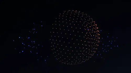 1 000 drones dans un château du Morbihan, une grande première