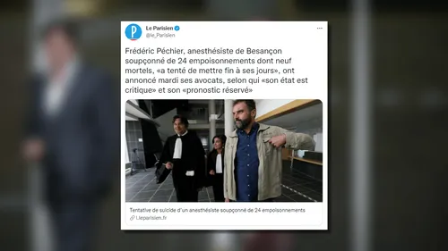 Tentative de suicide de l'anesthésiste de Besançon soupçonné de 24...
