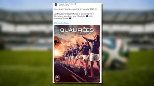 Football : l'équipe de France féminine se qualifie pour la Coupe du...