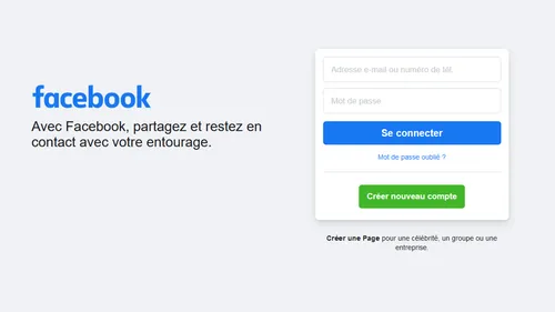 Retour progressif des services de Facebook