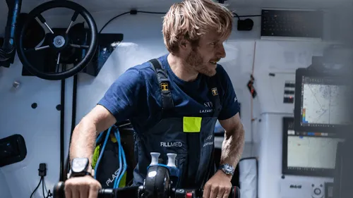 Le skipper François Gabart met en pause sa carrière de marin en...