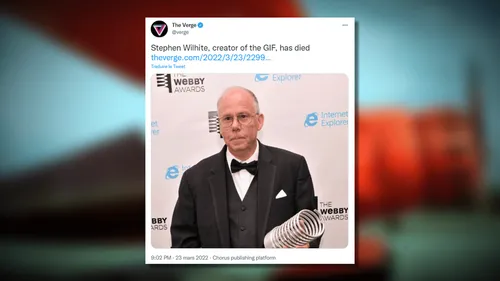 Stephen Wilhite, créateur du GIF, est décédé