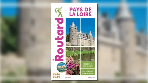Le Guide du Routard des Pays de la Loire illustré avec… un château...