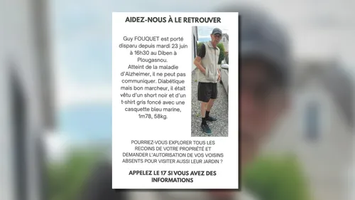Appel à témoins lancé après la disparition d’un septuagénaire dans...