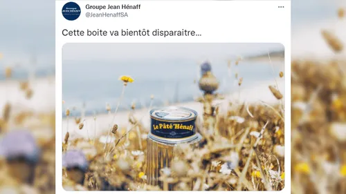 La mythique boîte de pâté Hénaff change de design