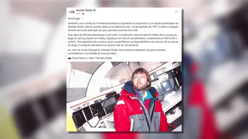 Mort d'un skipper du Vendée Globe