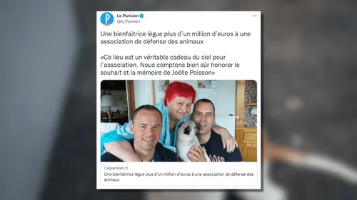 Morbihan : elle lègue un million d'euros à une association de...