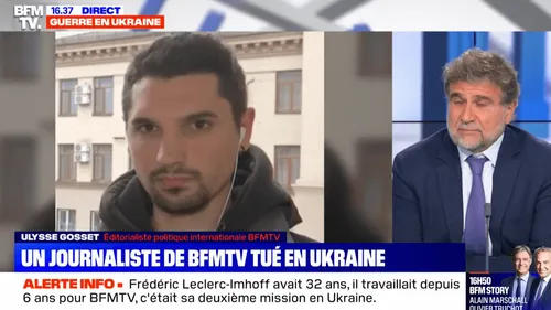 Le journaliste français Frédéric Leclerc-Imhoff tué en Ukraine