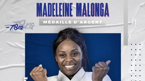 JO 2020 : médaille d'argent pour Madeleine Malonga