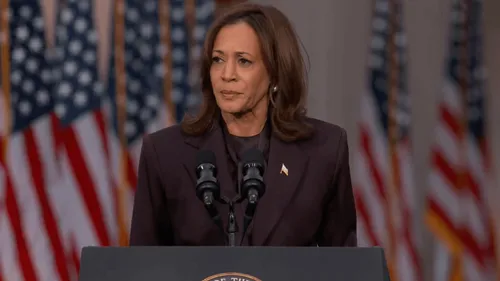 Kamala Harris s'exprime pour la première fois depuis sa défaite...