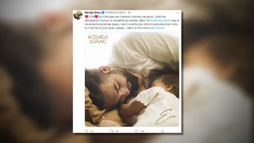 "Eva" : la déclaration d’amour de Kendji Girac à sa fille 