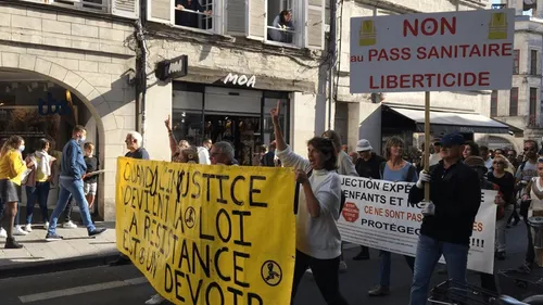 Nouveau samedi de mobilisation des anti-pass dans nos régions