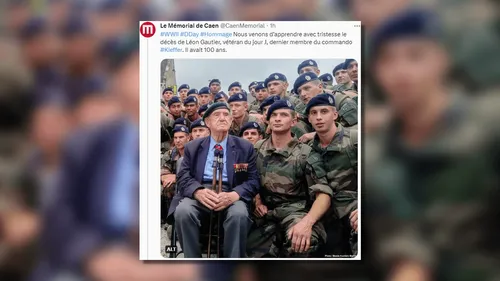 Décès de Léon Gautier, dernier Français du Débarquement de Normandie