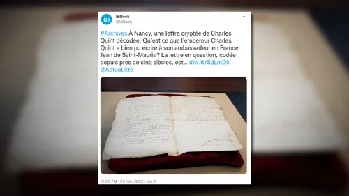 Sauriez-vous décoder cette lettre ? 