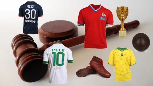 Histoires du Mondial : une vente aux enchères de maillots mythiques !