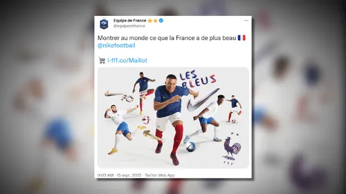 Coupe du Monde 2022 : Nike dévoile les maillots de l’équipe de France