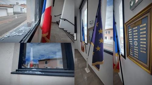 Une mairie de Vendée touchée par des impacts de balle !
