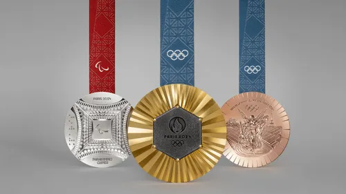 Voici les médailles des Jeux de Paris 2024