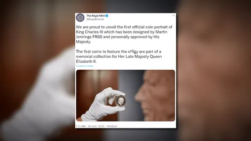 Roi Charles III : les premières pièces de monnaie britanniques à...