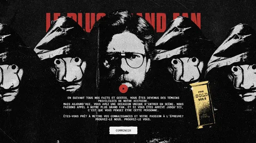 Netflix réserve une surprise au "plus grand fan" de la Casa de Papel