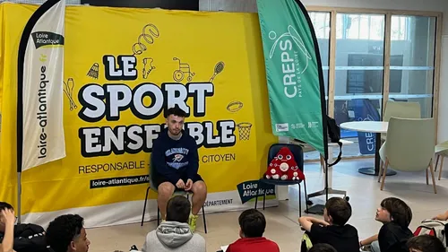 Loire-Atlantique : des collégiens rencontrent des sportifs de haut...