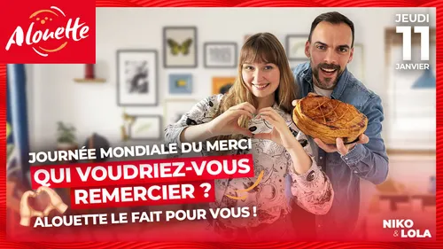 Alouette remercie vos proches pour vous !