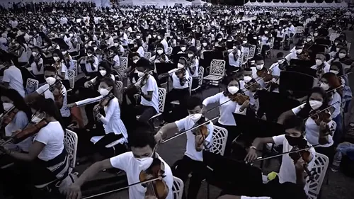 Le Venezuela bat le record du plus grand orchestre au monde