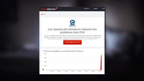 Panne chez OVH : des milliers de sites inaccessibles