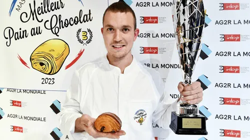 Le prix du meilleur pain au chocolat de France décerné à un Angevin !