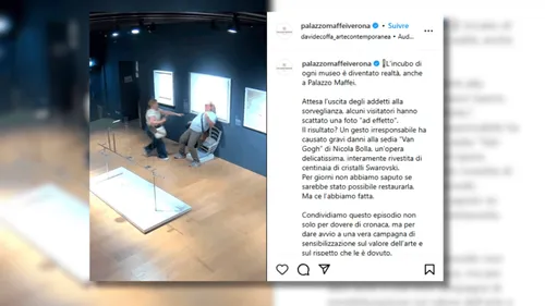 Insolite : la chaise “Van Gogh” cassée par des touristes