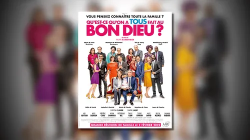 "Qu'est-ce qu'on a tous fait au Bon Dieu" se dévoile dans une affiche